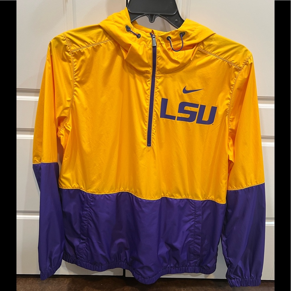 Nike LSU rain jacket